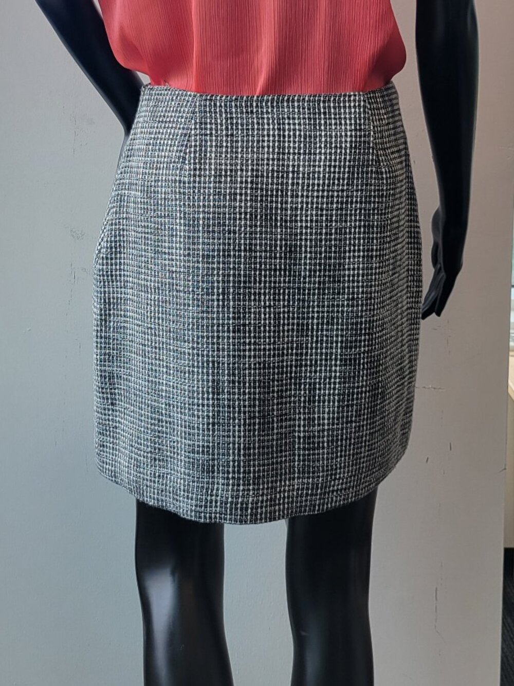 Calvin Klein Tweed Mini Skirt - Picture 3 of 9